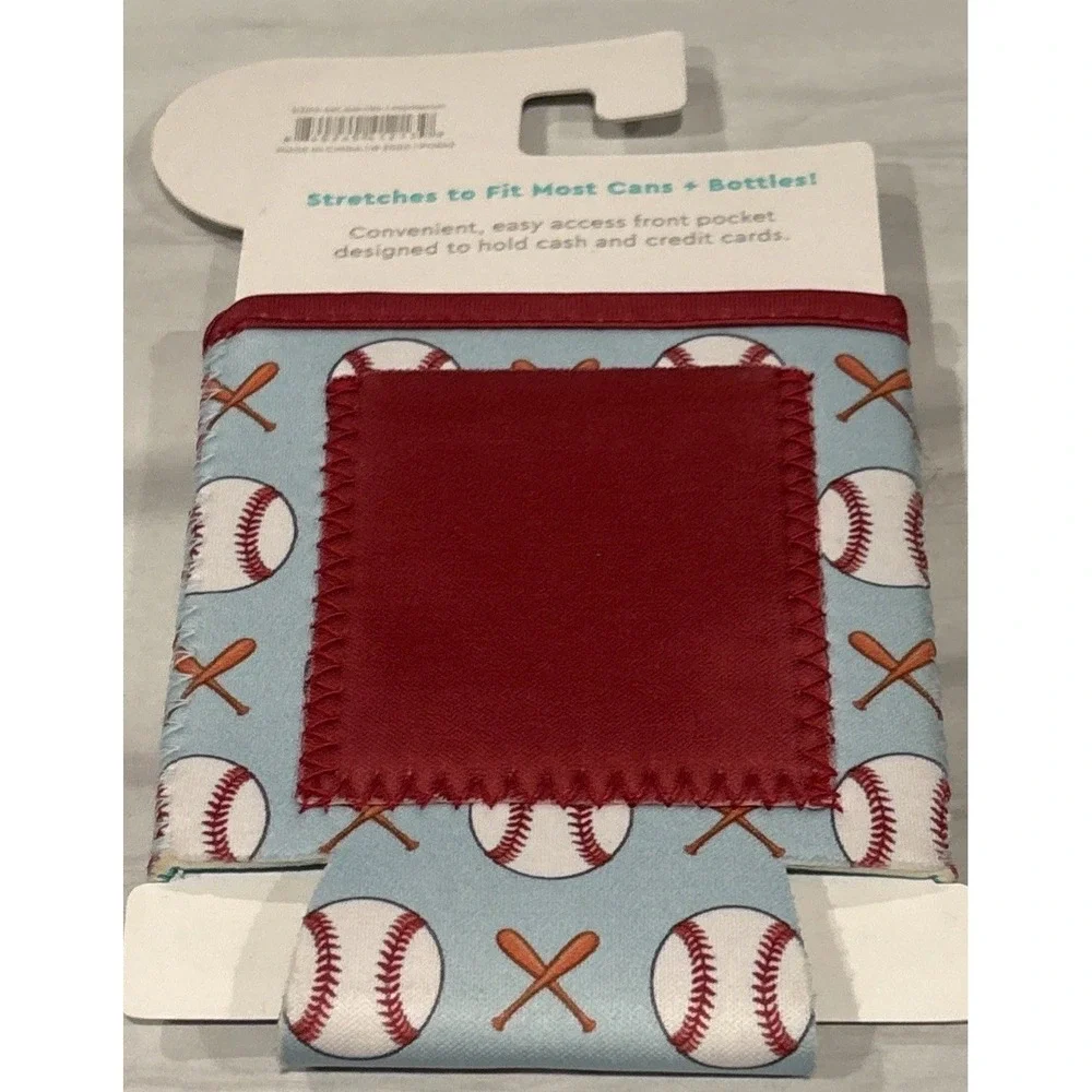 Swig‎ Life Standard Can Coolie Coozie 12oz Neoprene Insulated Home Run Baseball